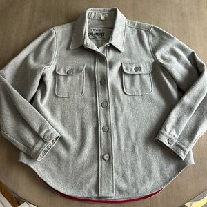 Orvis Light Gray CPO Jacket Italian wool large